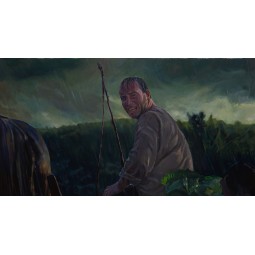 Portret Szymka w deszczu - CH0053