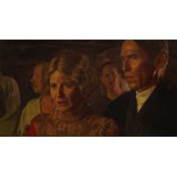 A meeting at the inn. The innocent boy ran away from her - CH1074